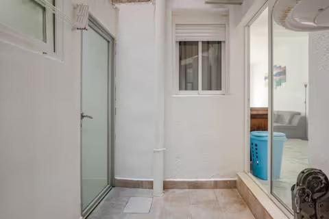 Apartamento en planta baja en badalona, barcelona Exterior foto